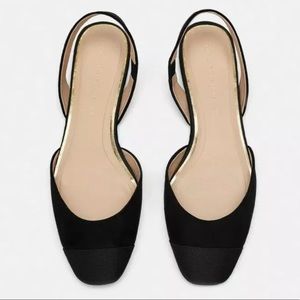 ZARA Slingback Flats